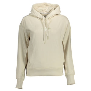 Calvin Klein Beigefarbener Baumwollpullover