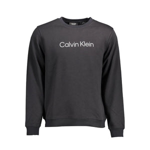 Calvin Klein Schwarzer Baumwollpullover