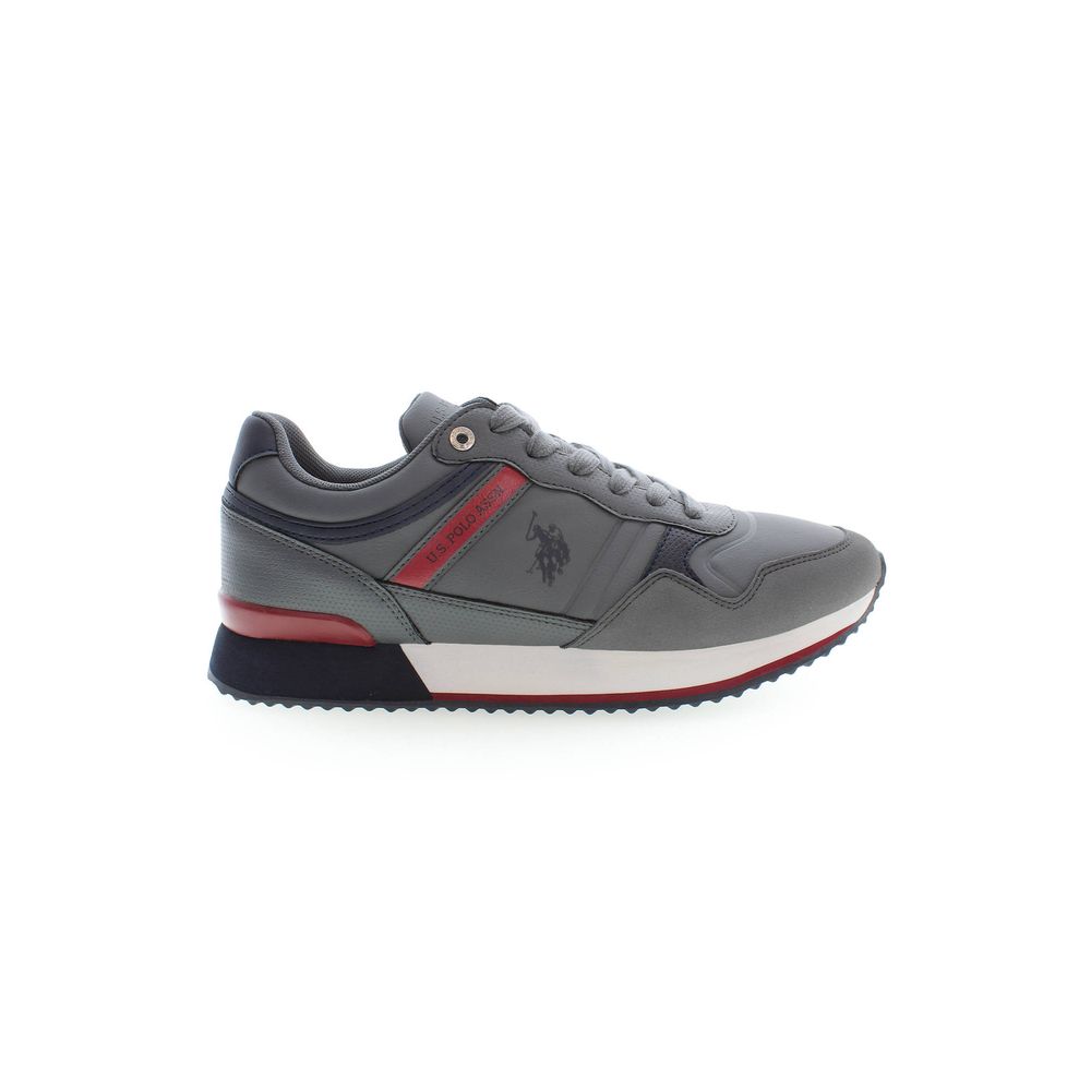 U.S. POLO ASSN. Graue Polyester Sneaker