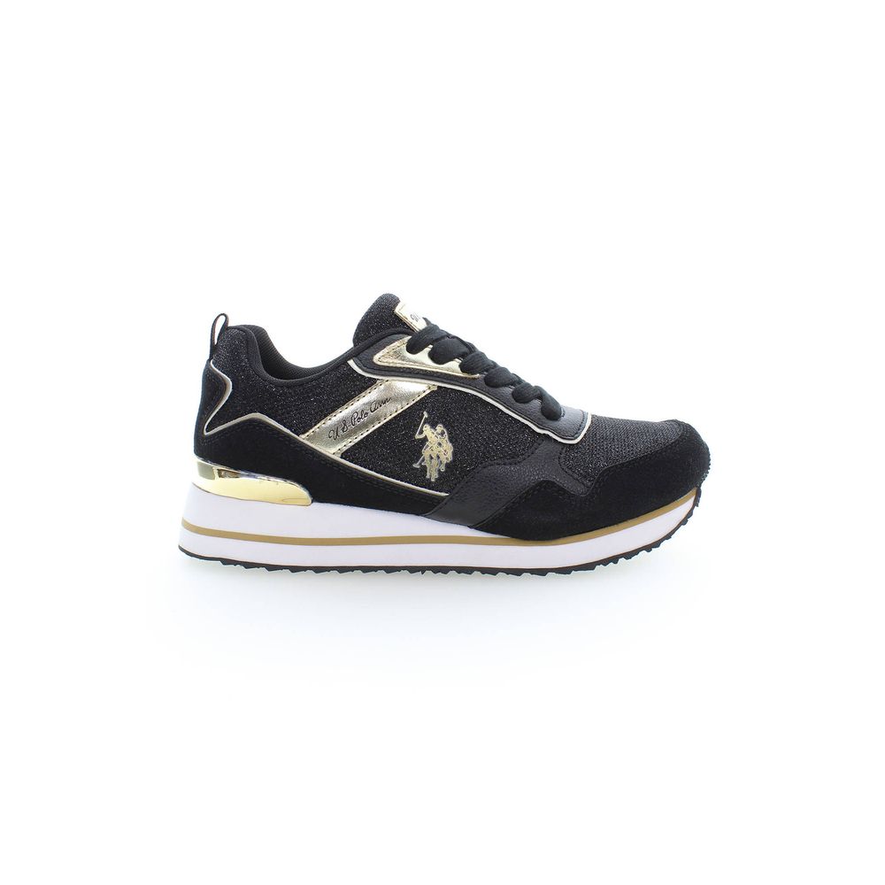 U.S. POLO ASSN. Schwarzer Polyester Sneaker