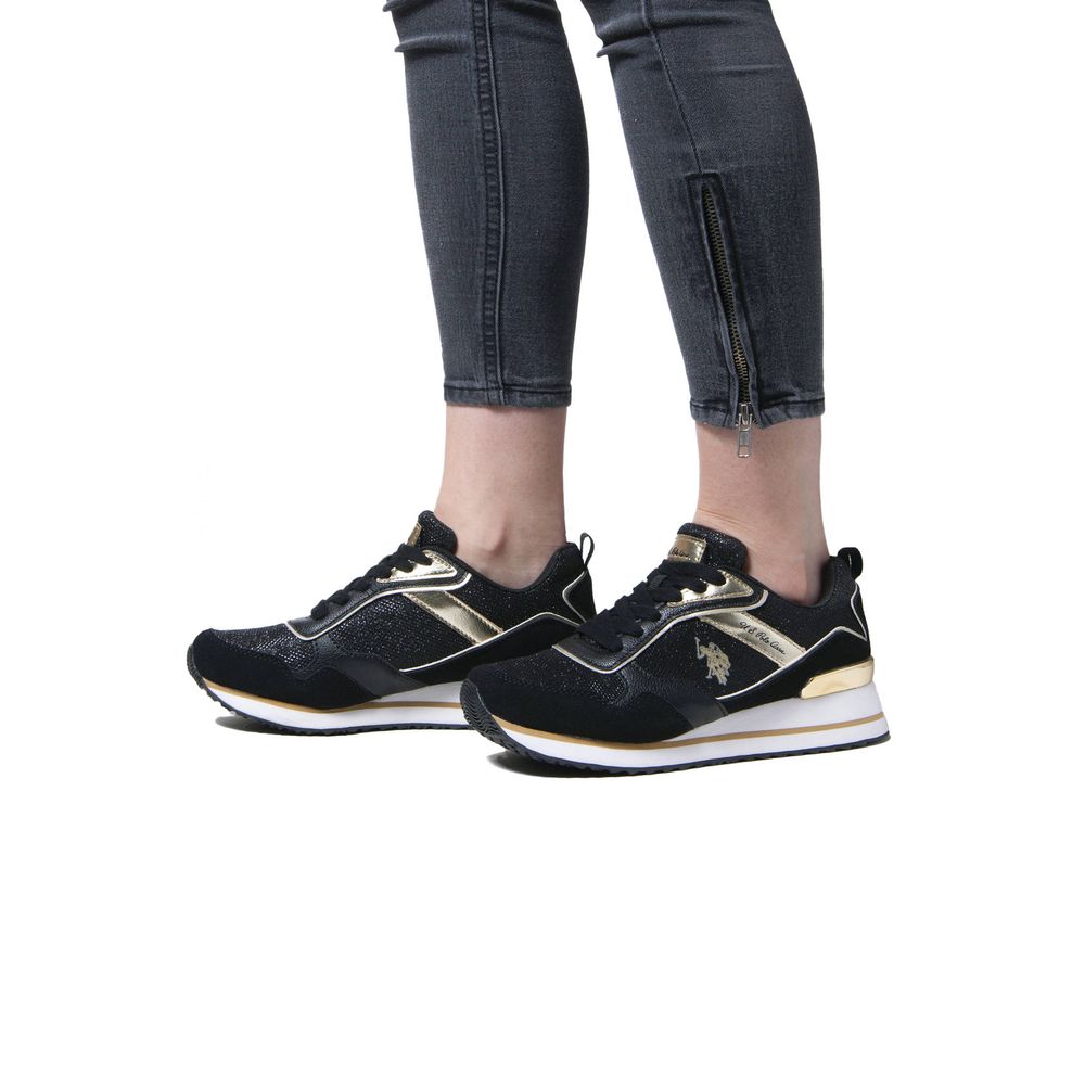 U.S. POLO ASSN. Schwarzer Polyester Sneaker