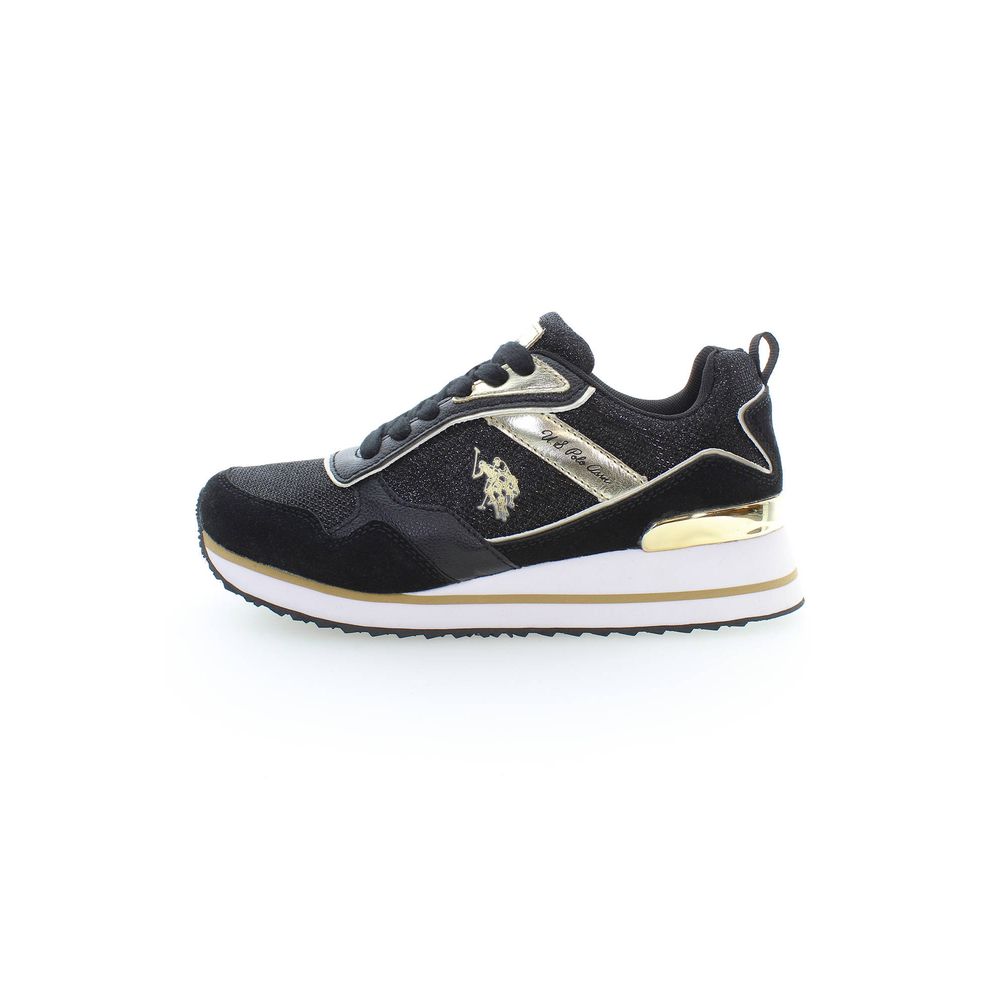 U.S. POLO ASSN. Schwarzer Polyester Sneaker