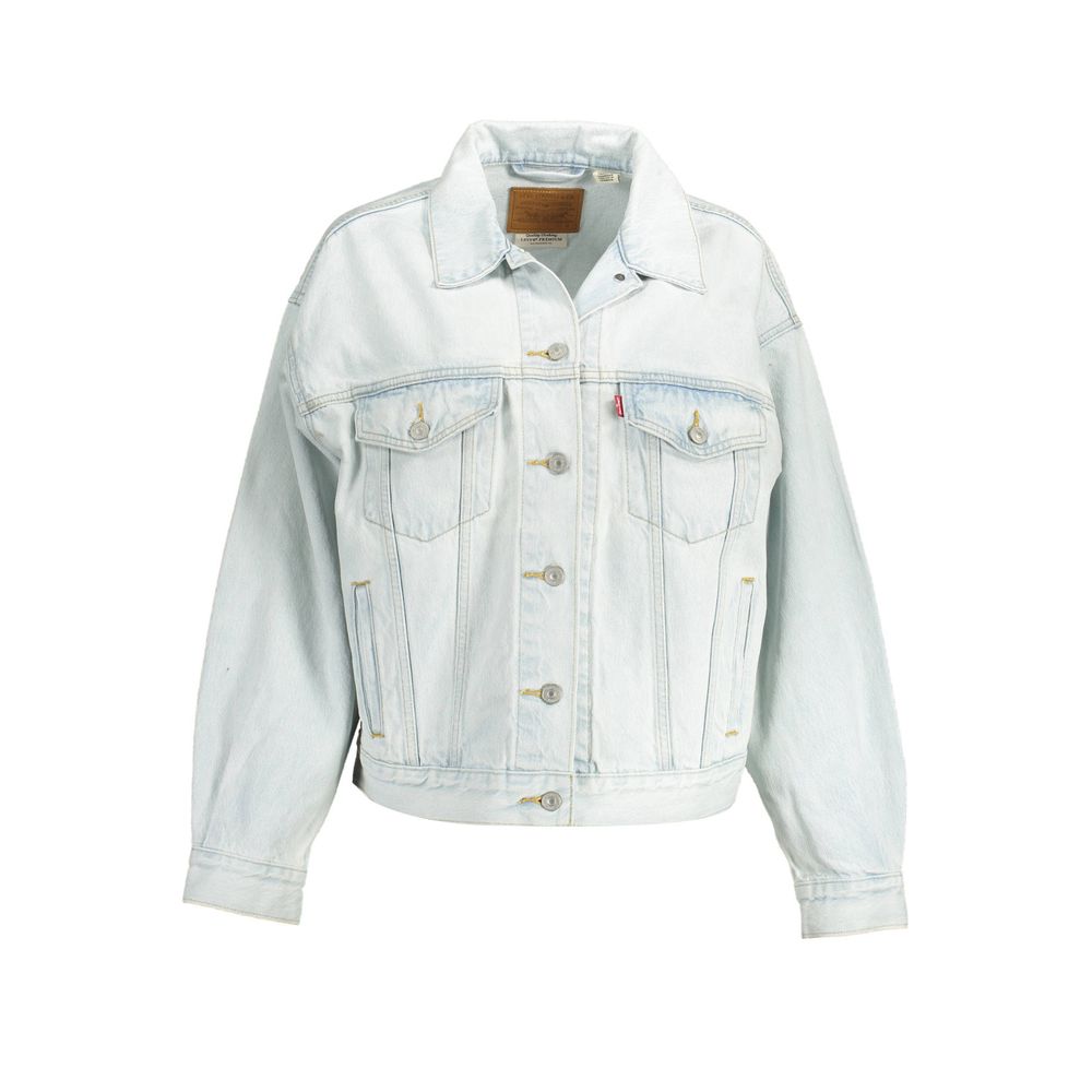 Levi's Blaue Baumwolljacken &amp