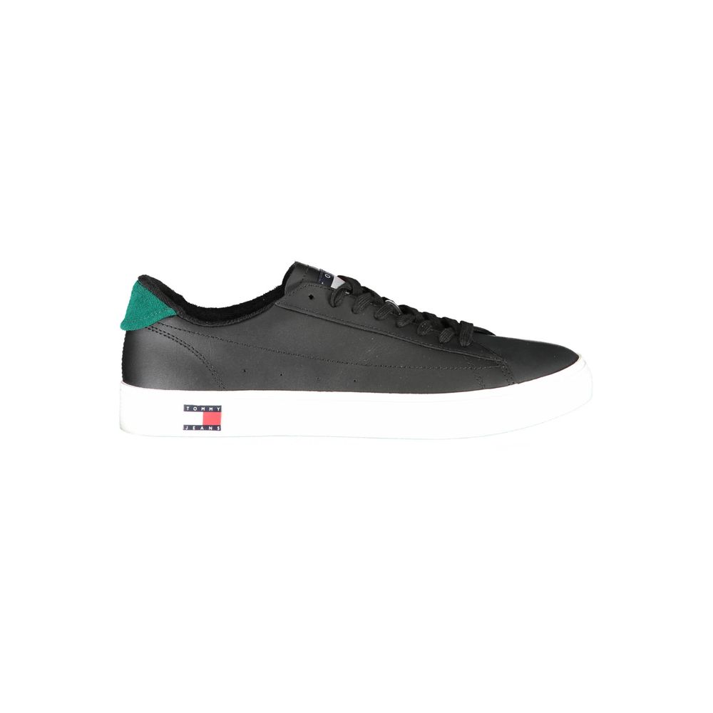 Tommy Hilfiger Schwarzer Polyester Sneaker