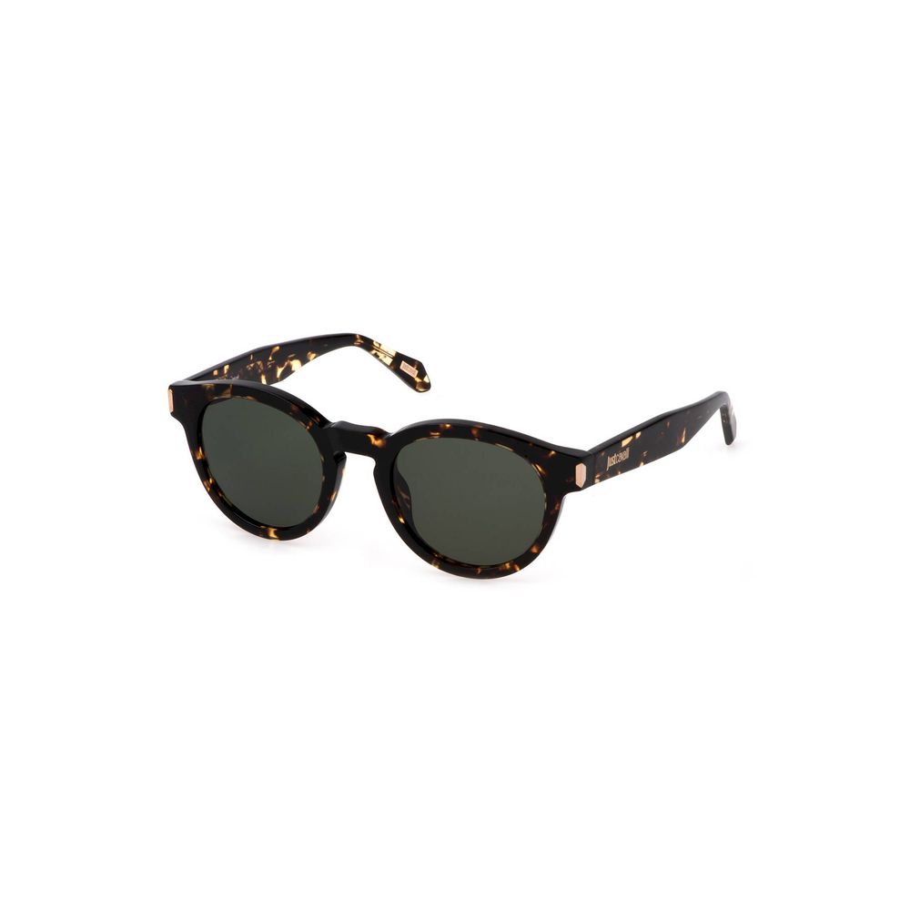 Just Cavalli Schwarze Plastiksonnenbrille