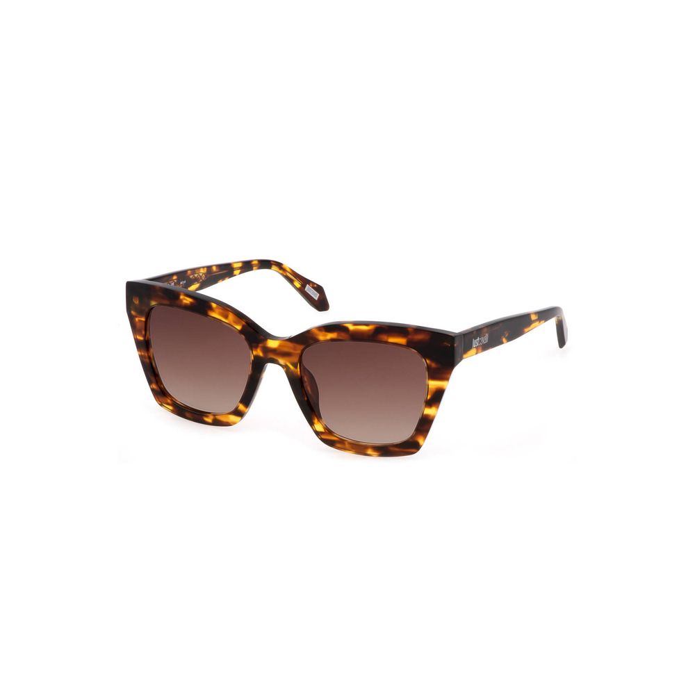 Just Cavalli Braune Plastiksonnenbrille