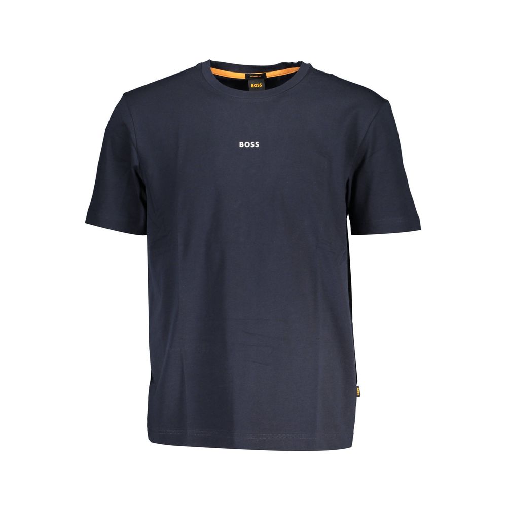 Hugo Boss T-Shirt aus blauer Baumwolle