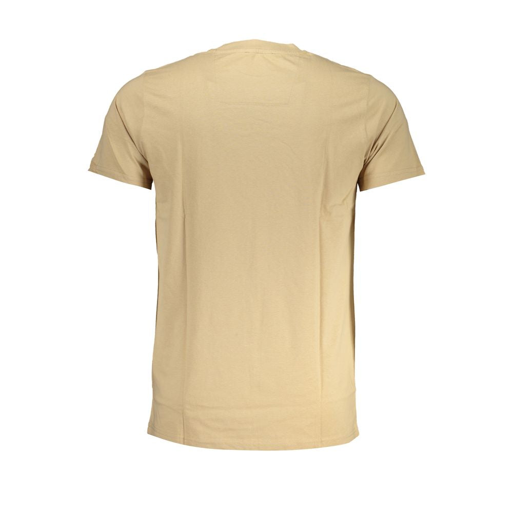 Cavalli Class T-Shirt aus beiger Baumwolle