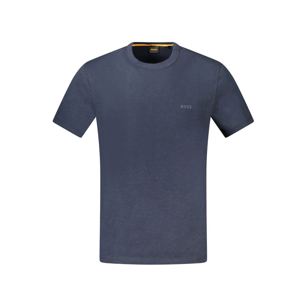 Hugo Boss T-Shirt aus blauer Baumwolle
