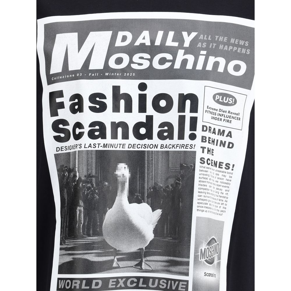 Moschino T-Shirt mit Maxidruck
