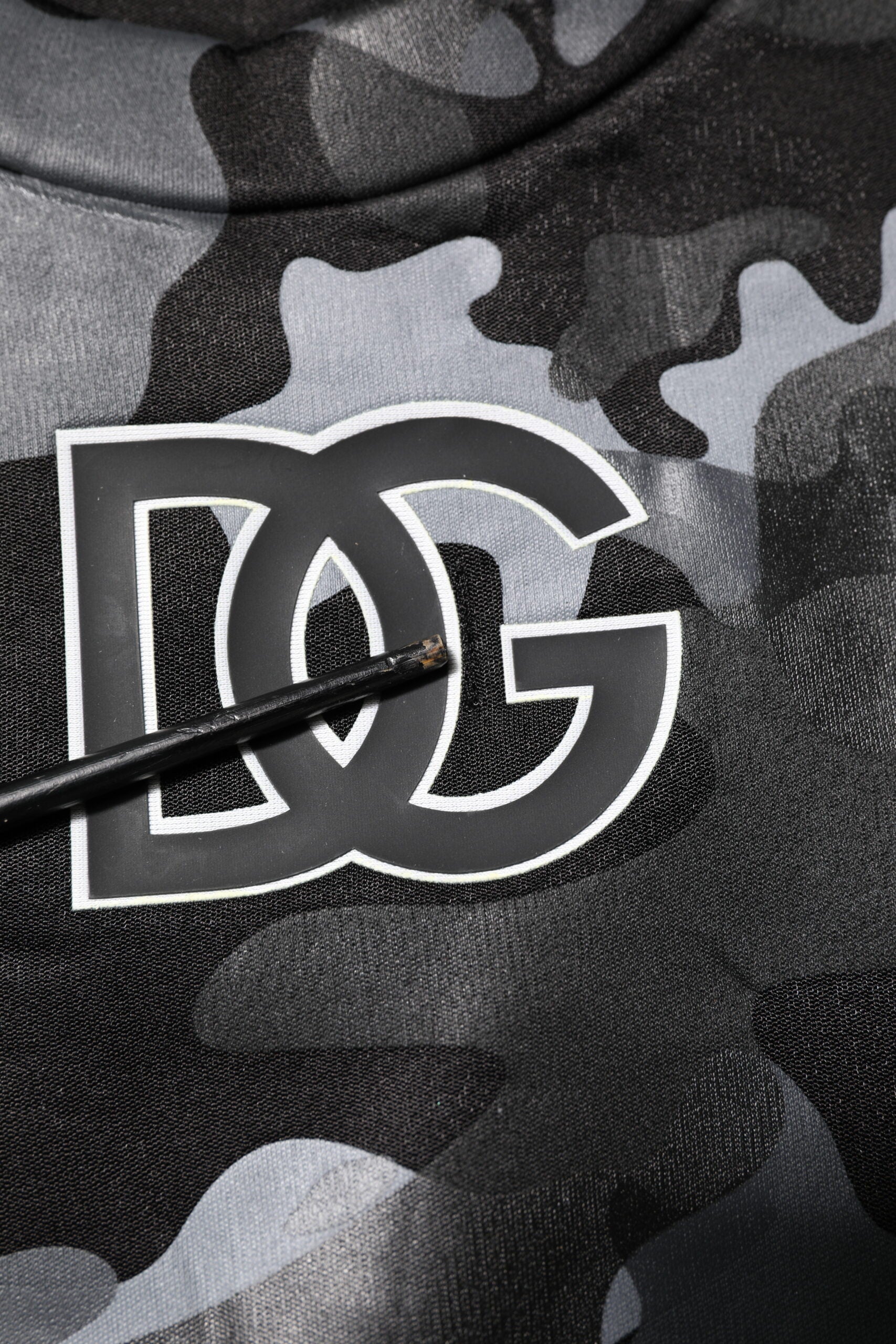 Dolce & Gabbana Schwarzer Camouflage-Pullover Sweatshirt Pullover