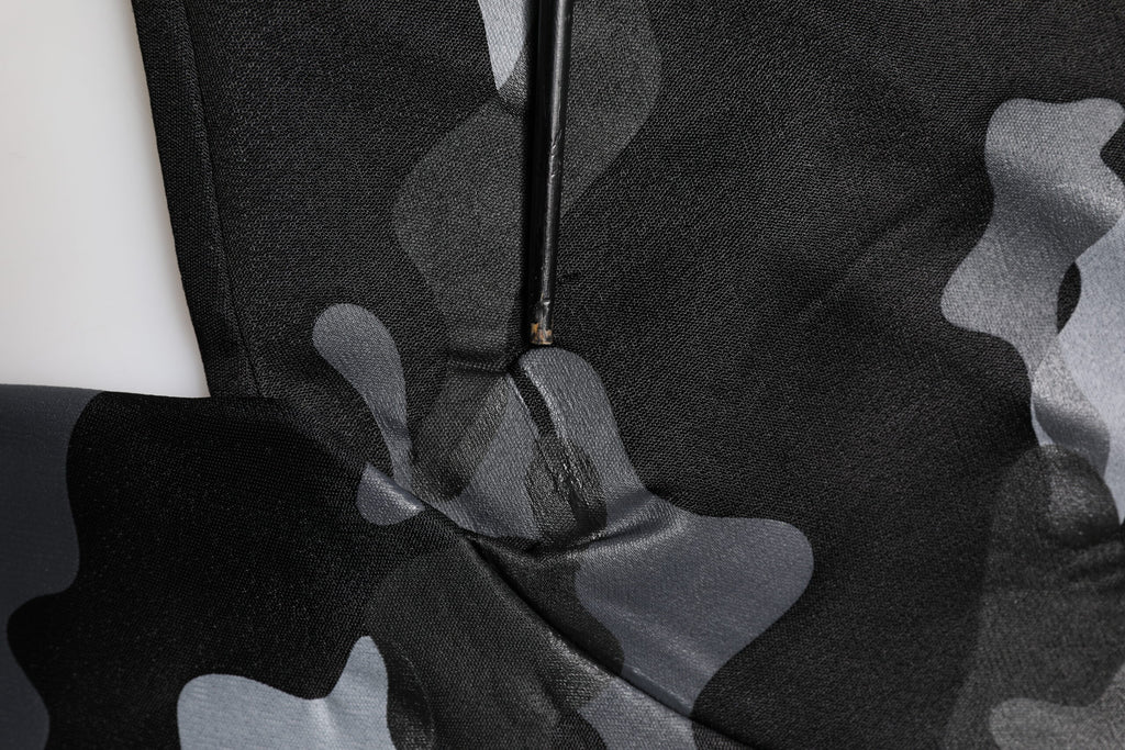 Dolce & Gabbana Schwarzer Camouflage-Pullover Sweatshirt Pullover