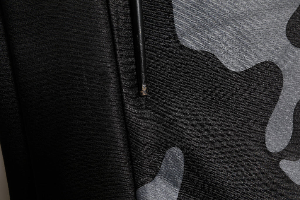 Dolce & Gabbana Schwarzer Camouflage-Pullover Sweatshirt Pullover