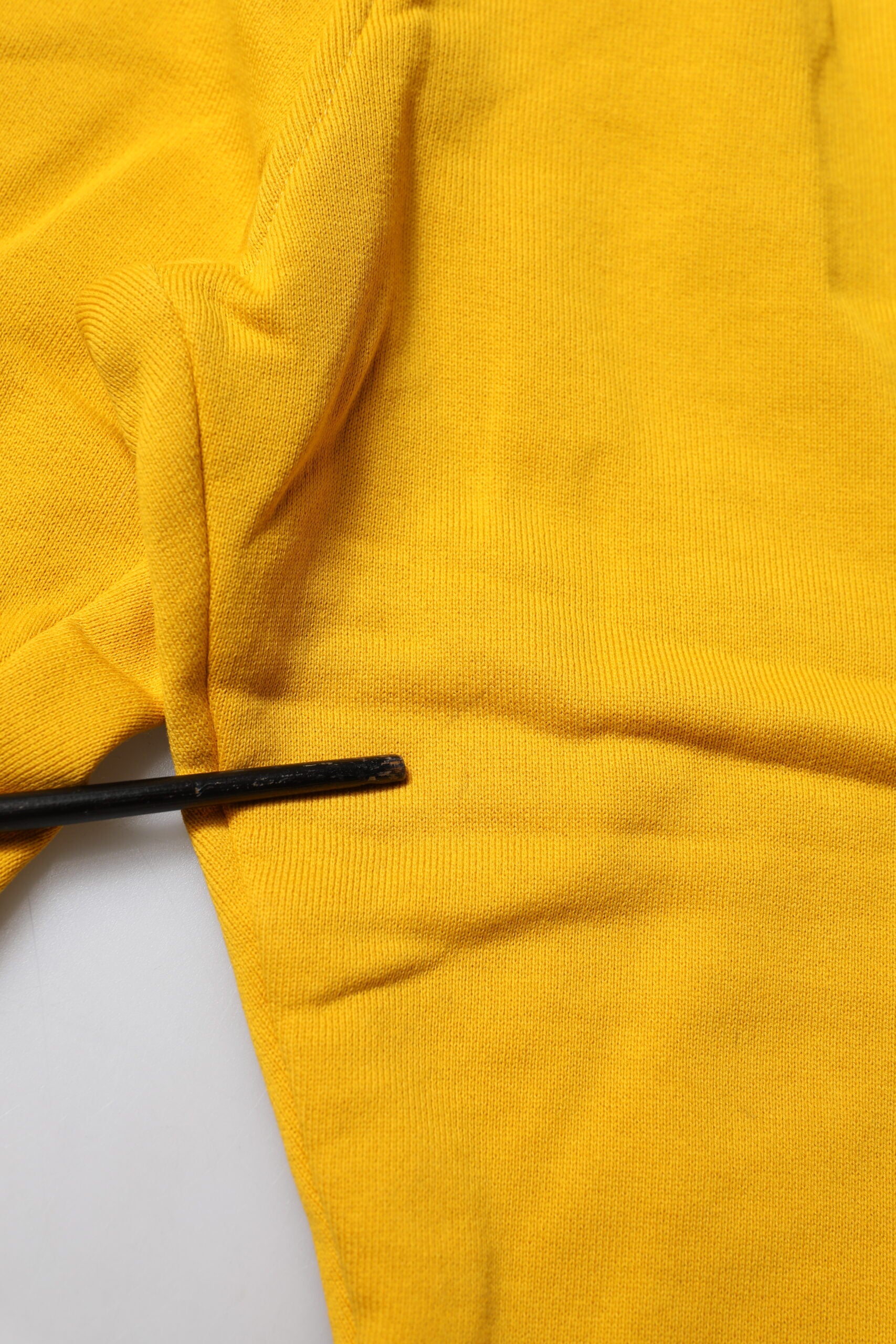 Dolce & Gabbana Gelbe Baumwoll-Sweatpant-Jogger-Hose