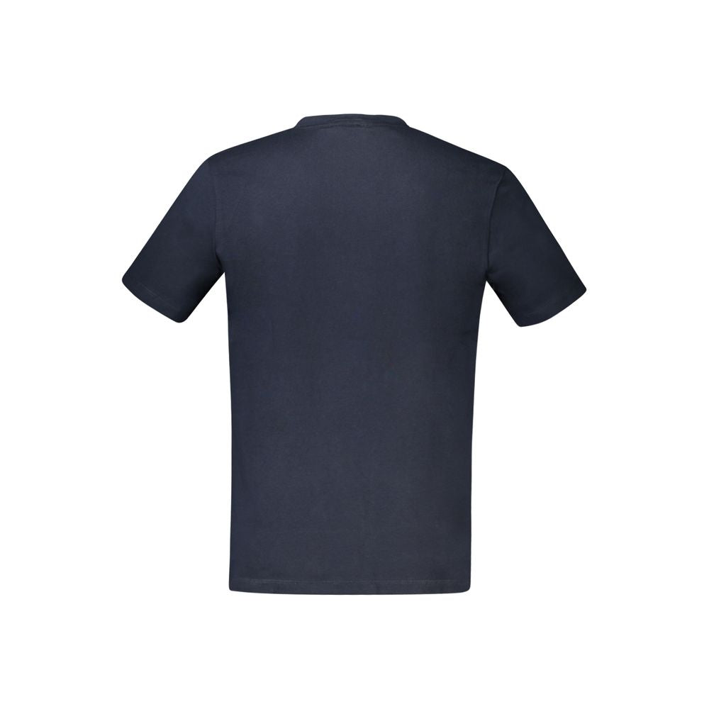 Hugo Boss Blau Baumwolle Männer T-Shirt