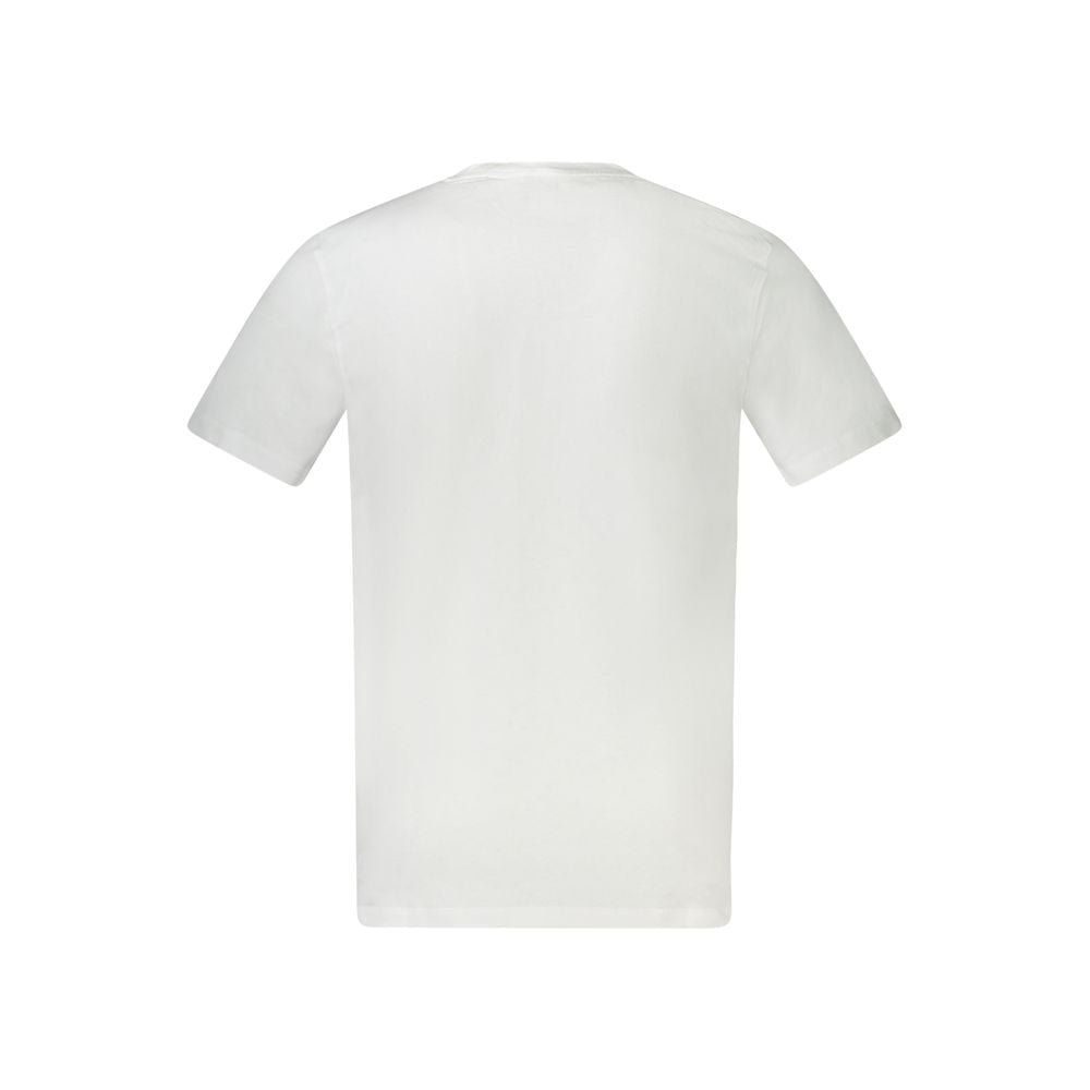 Hugo Boss Weißes Baumwolle Männer T-Shirt