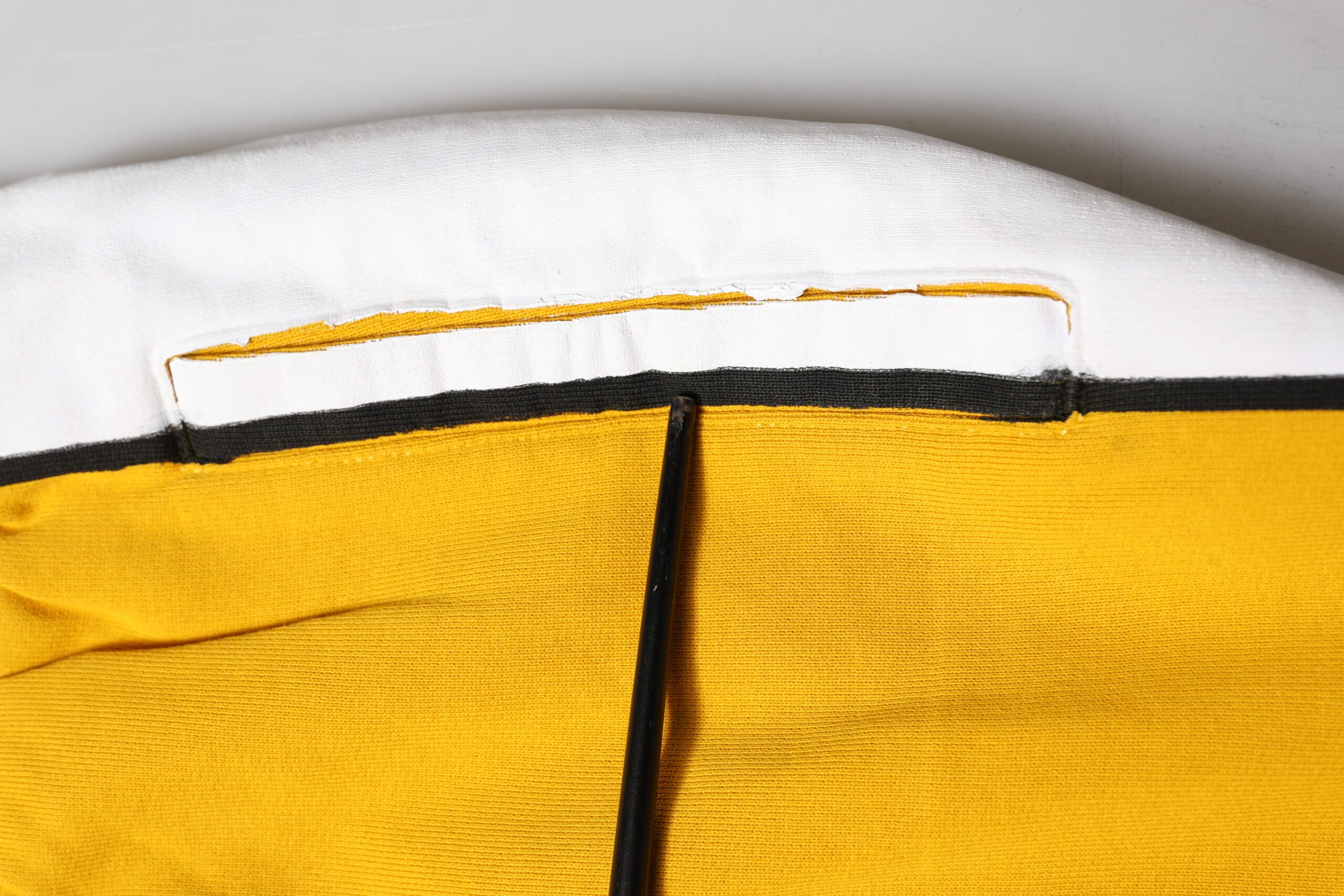 Dolce & Gabbana Gelbe Baumwoll-Sweatpants Jogger-Hose