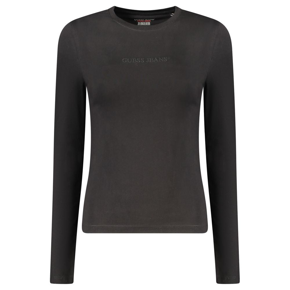 Guess Jeans Schwarze Baumwoll-Oberteile &amp