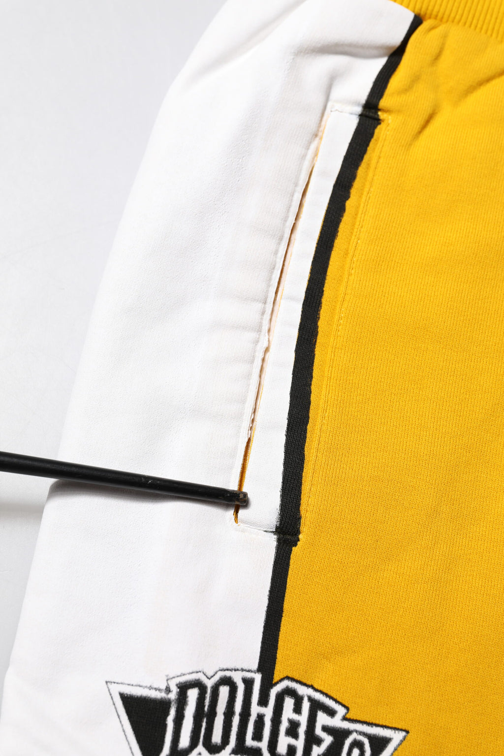 Dolce & Gabbana Gelbe Baumwolle Casual Sweatpants Jogger Pants