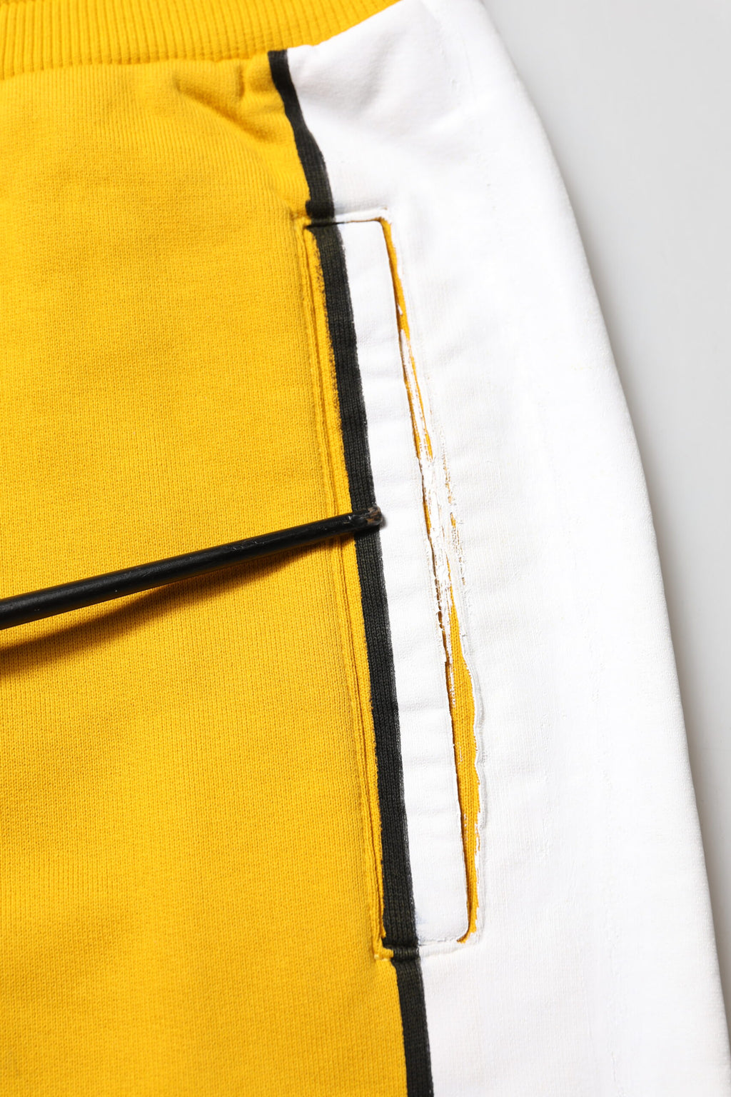 Dolce & Gabbana Gelbe Baumwoll-Logo-Jogger-Sweatpants Hose