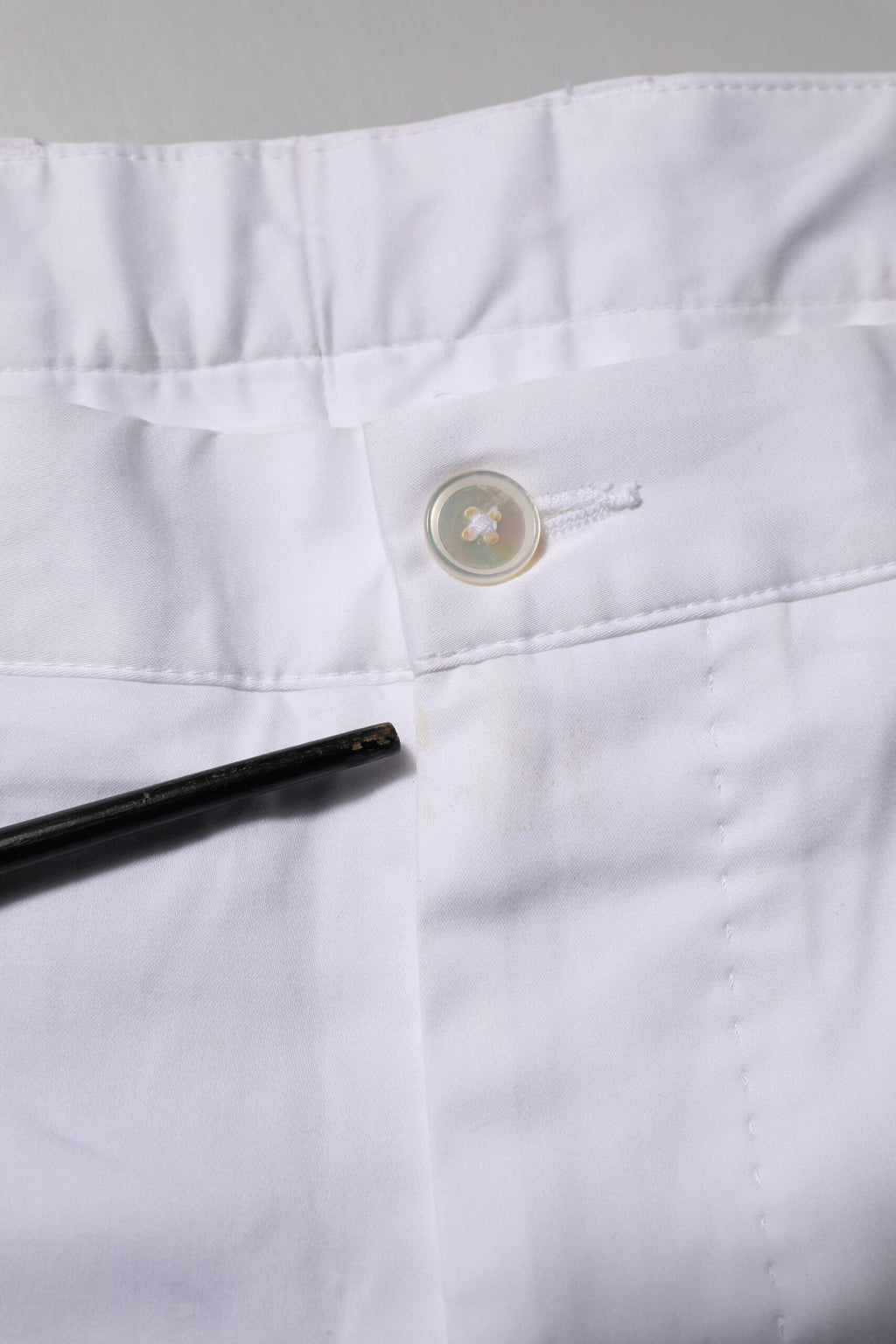 Dolce & Gabbana Weiße Chinos Baumwolle Stretch Casual Shorts