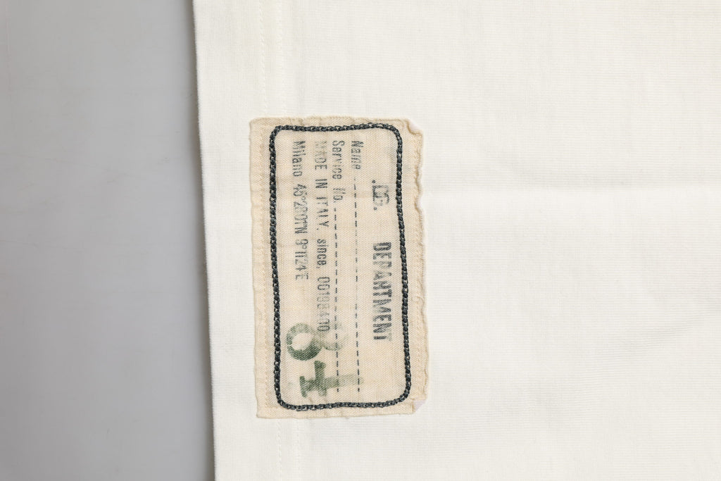 Dolce & Gabbana Weiß Liebe Frieden Baumwolle Männer Rundhals T-Shirt