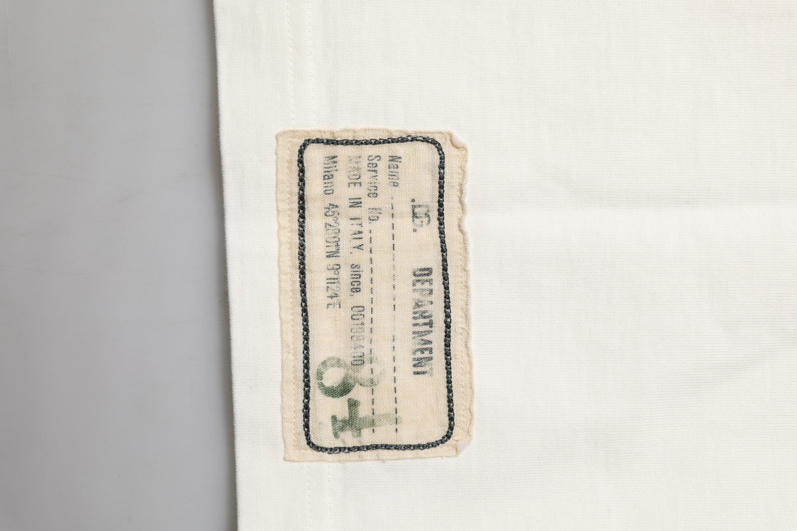 Dolce & Gabbana Weiß Liebe Frieden Baumwolle Männer Rundhals T-Shirt