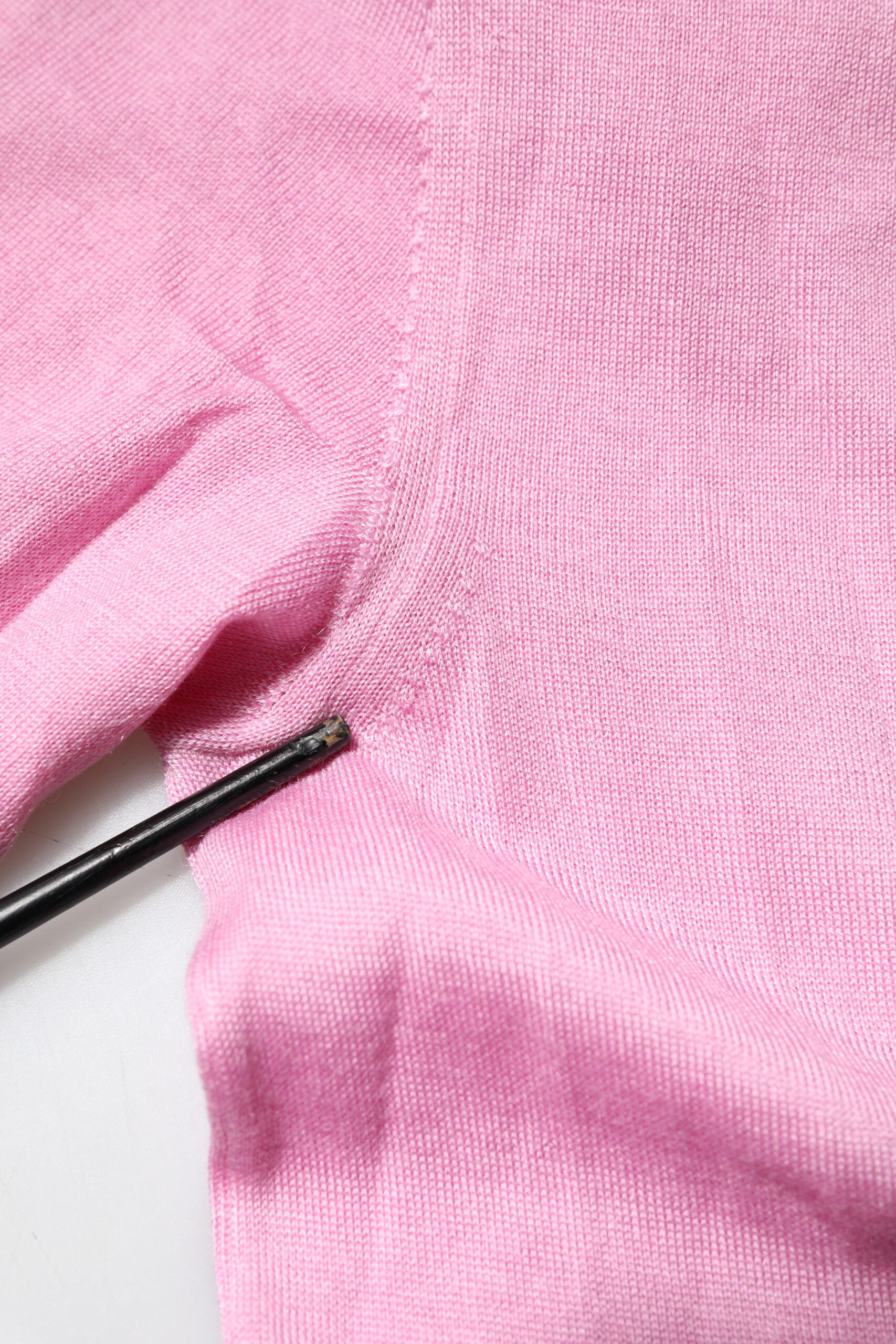 Dolce & Gabbana Rosa Strickjacke mit Blumenverzierung