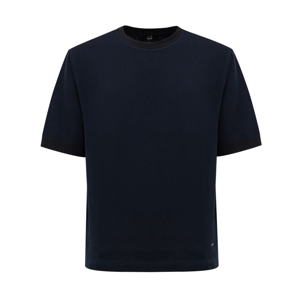 Dunhill T-Shirt aus blauer Baumwolle