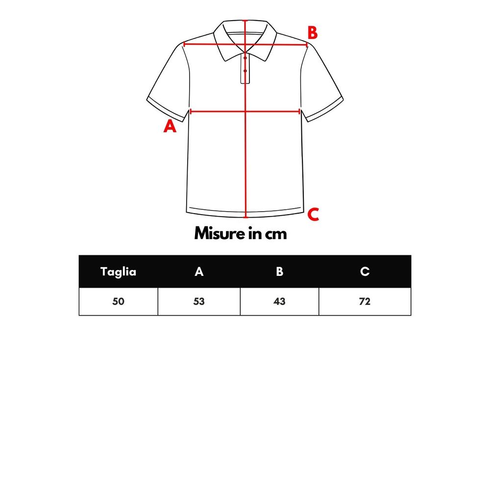 Gran Sasso Rotes Baumwoll-Poloshirt