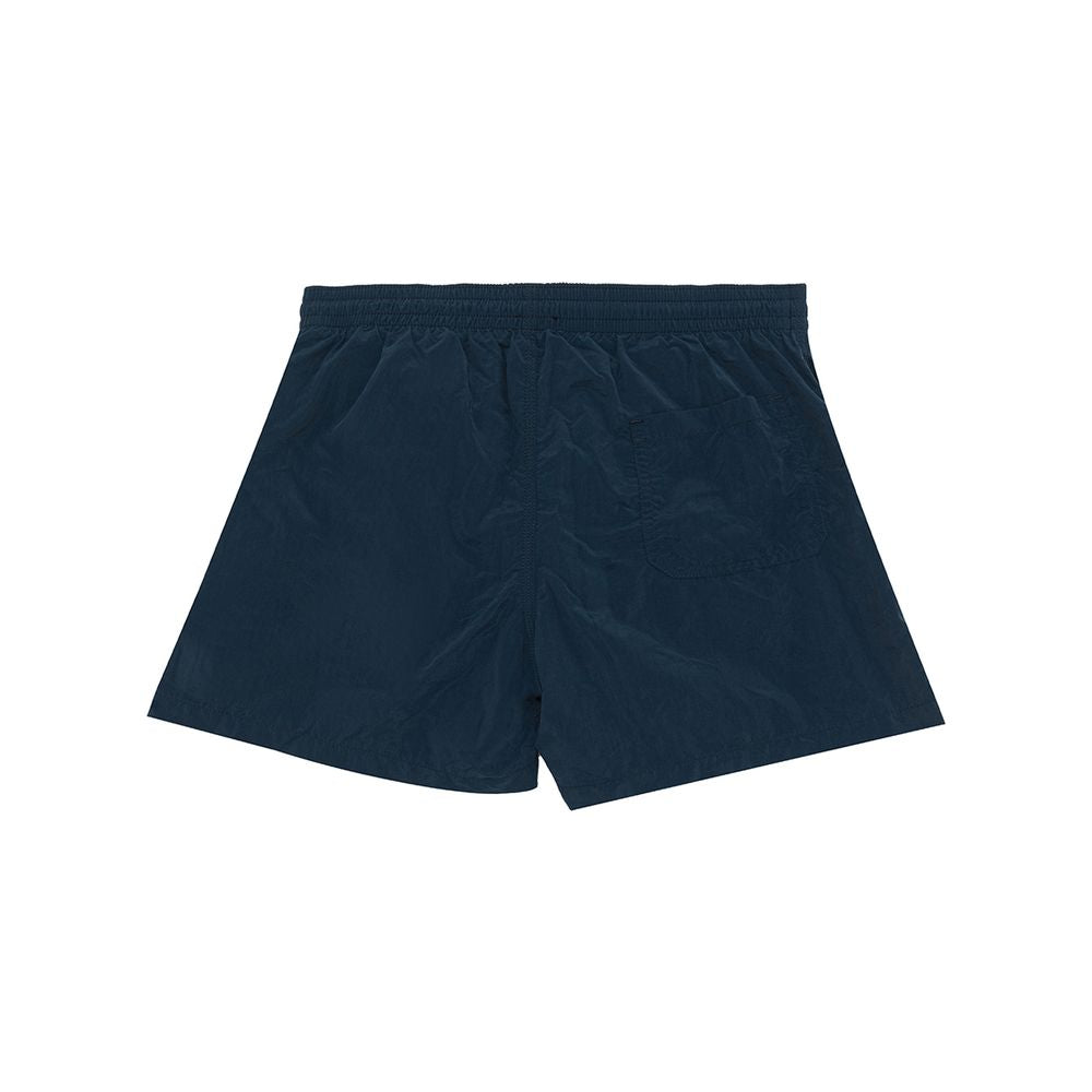 Malo Blaue Polyester-Shorts