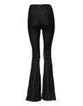 Dolce & Gabbana Zwarte Katoenen Mid Waist Bootcut Denim Jeans