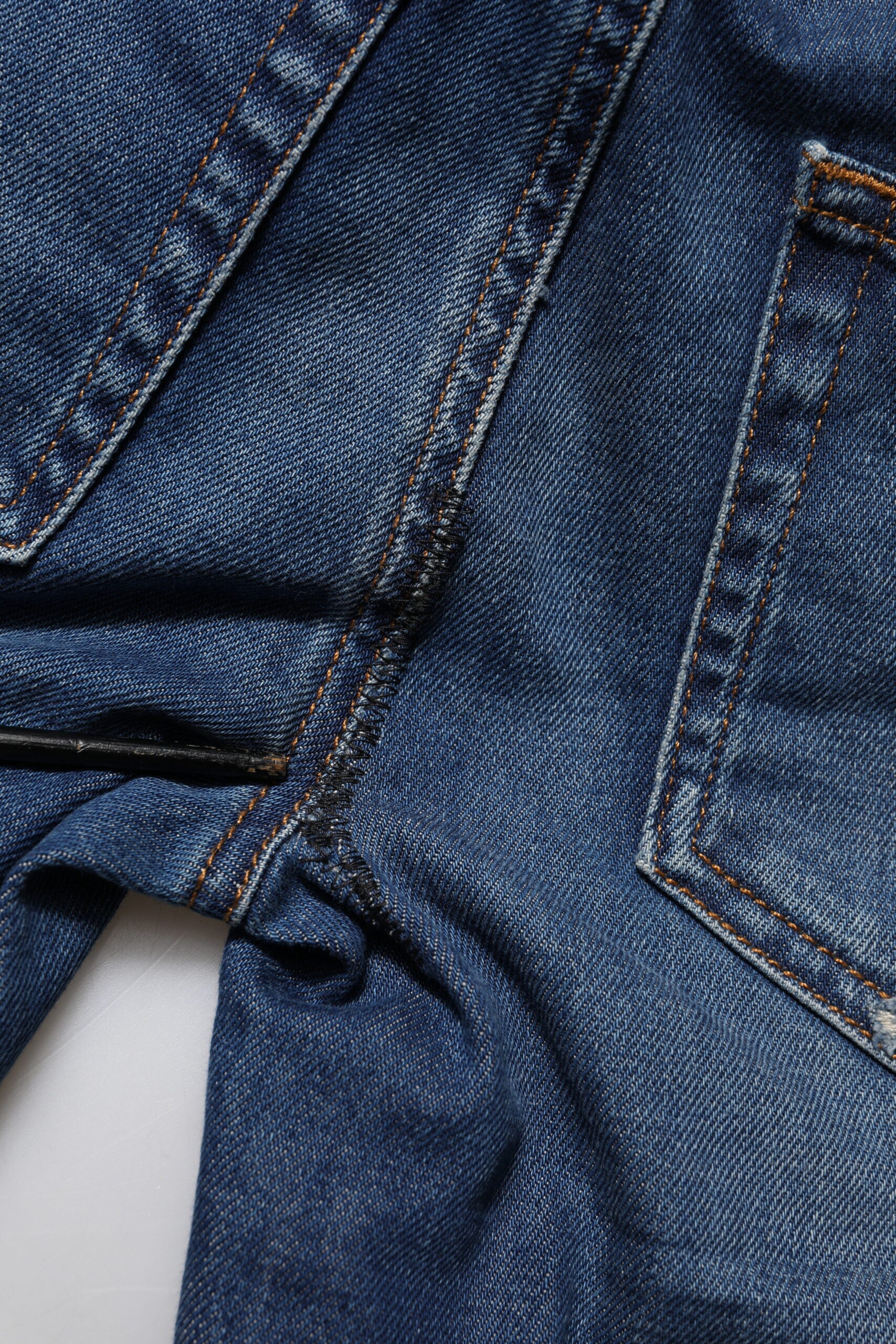 Dolce & Gabbana Blaue Skinny Denim-Jeans aus Baumwolle mit niedriger Taille