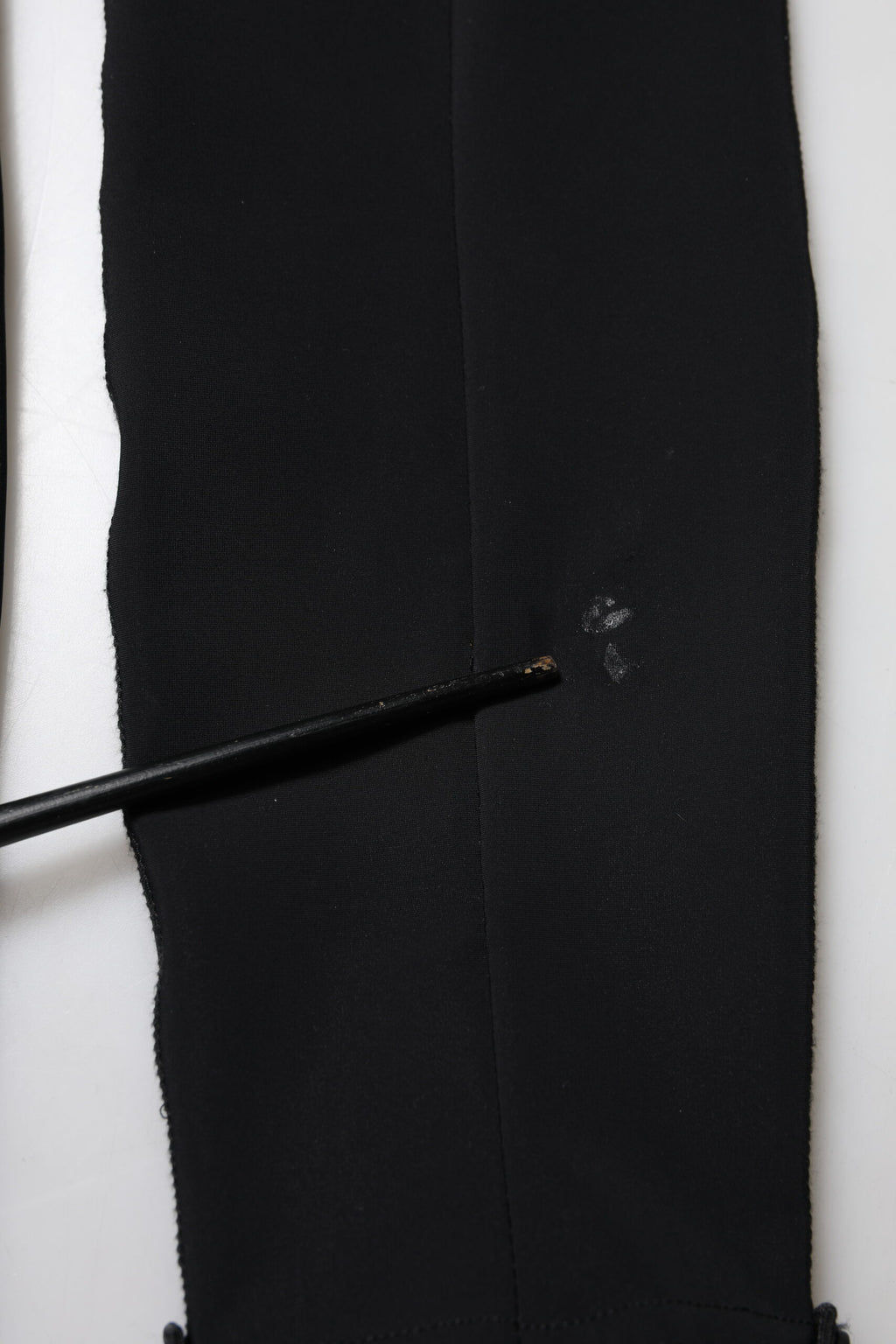 Dolce & Gabbana Schwarze hoch taillierte Leggings-Hose