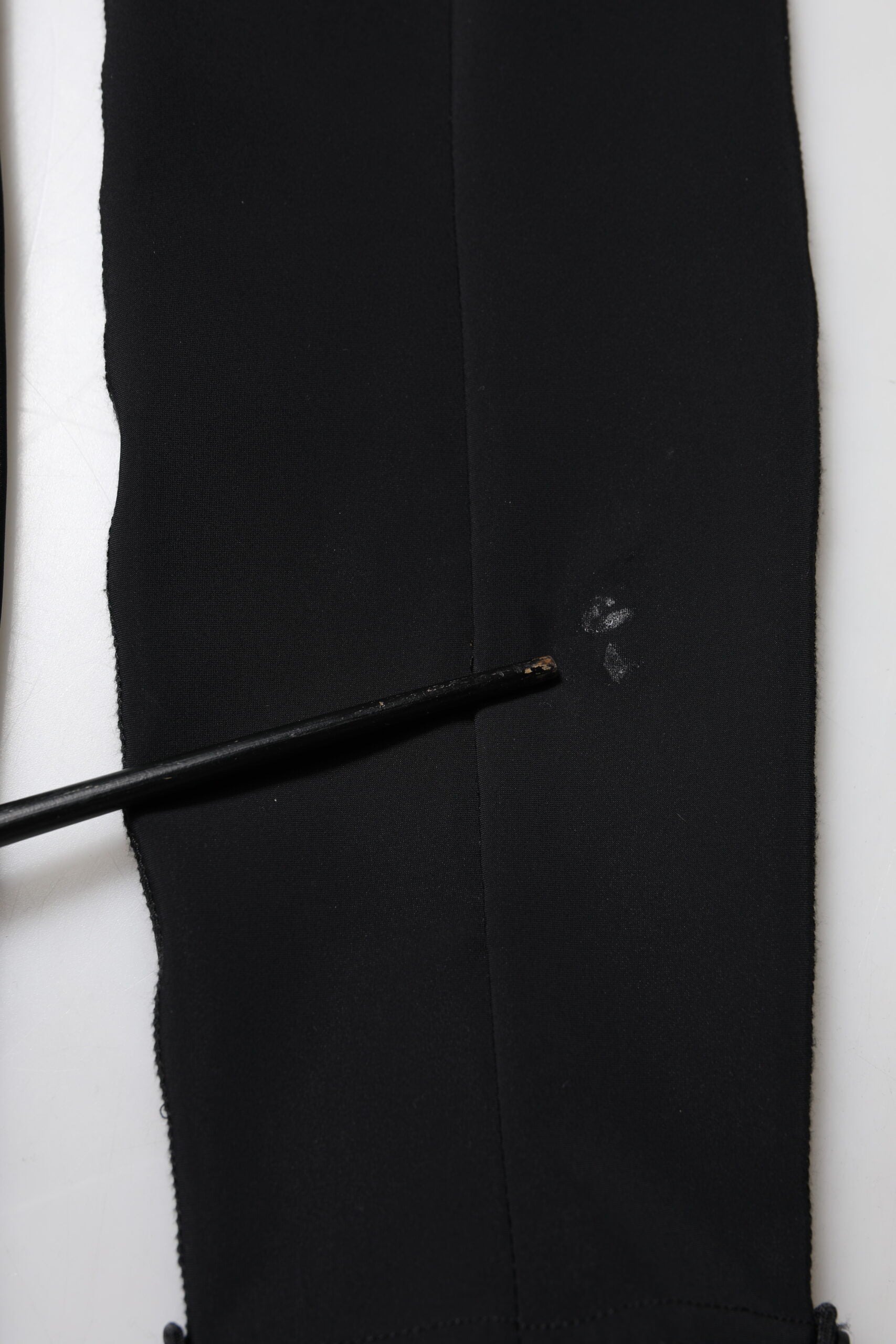 Dolce & Gabbana Schwarze hoch taillierte Leggings-Hose