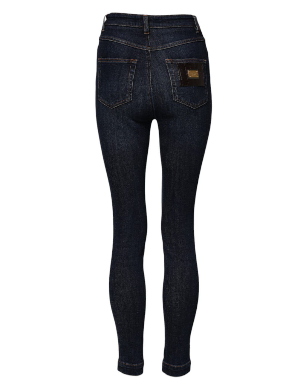 Dolce & Gabbana Blaue GRACE High Waist Skinny Denim Jeans