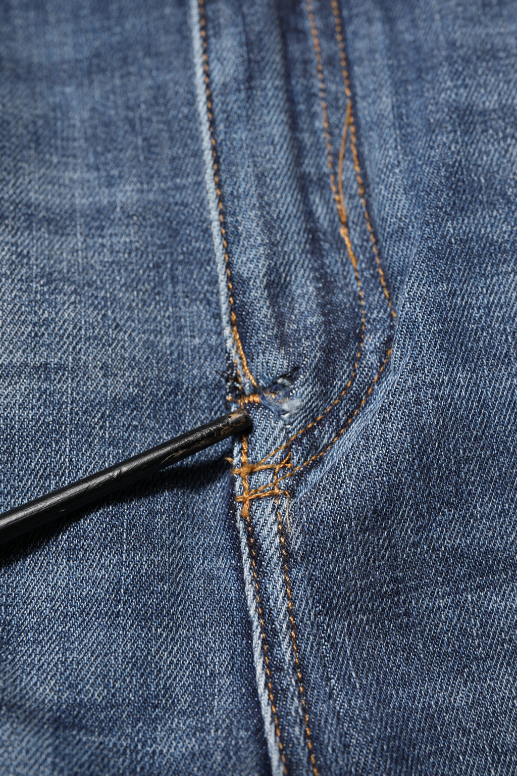 Dolce & Gabbana Blaue HighWaist Skinny Denim Jeans aus Baumwolle