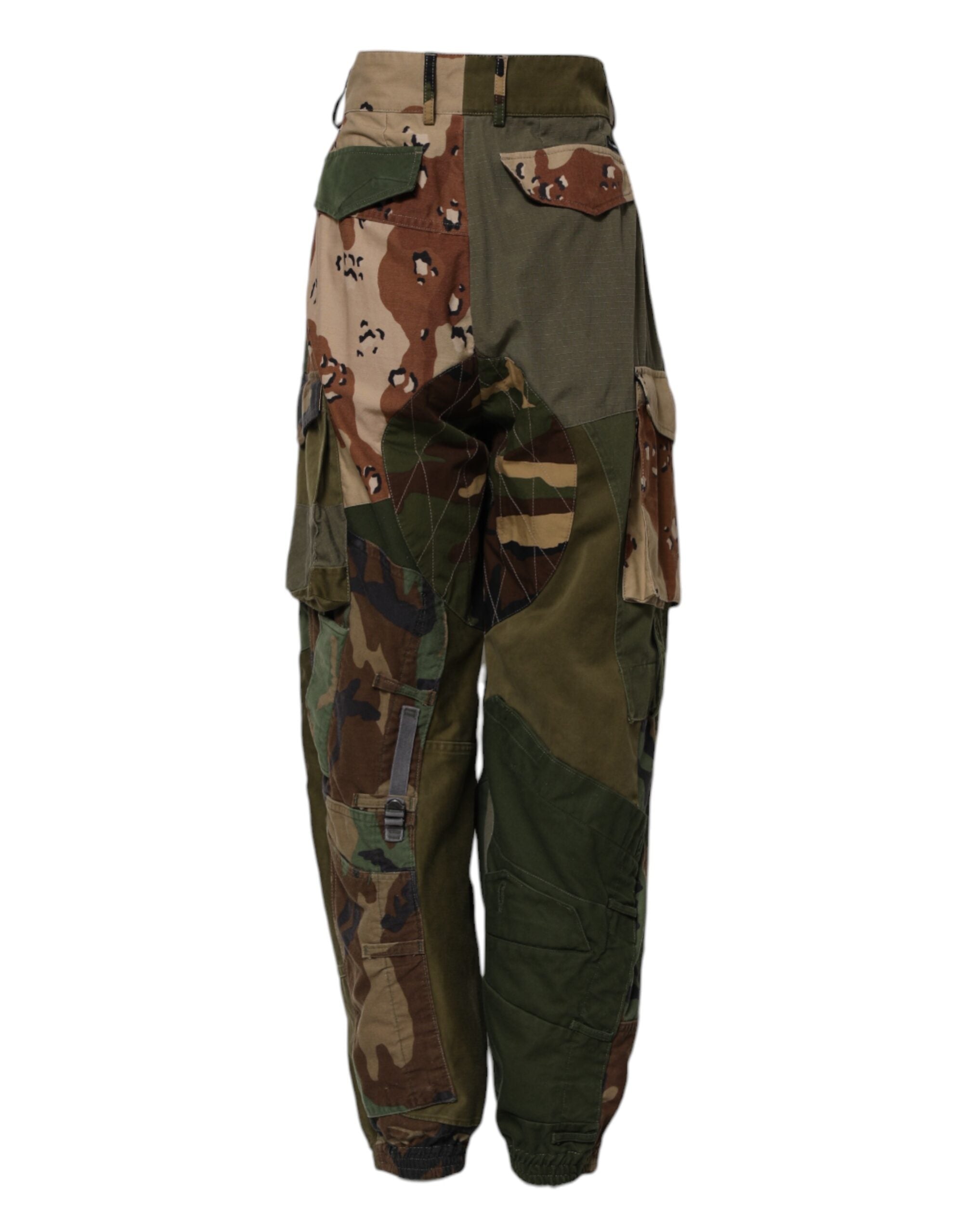 Dolce & Gabbana Mehrfarbige Camouflage Cargo-Hose