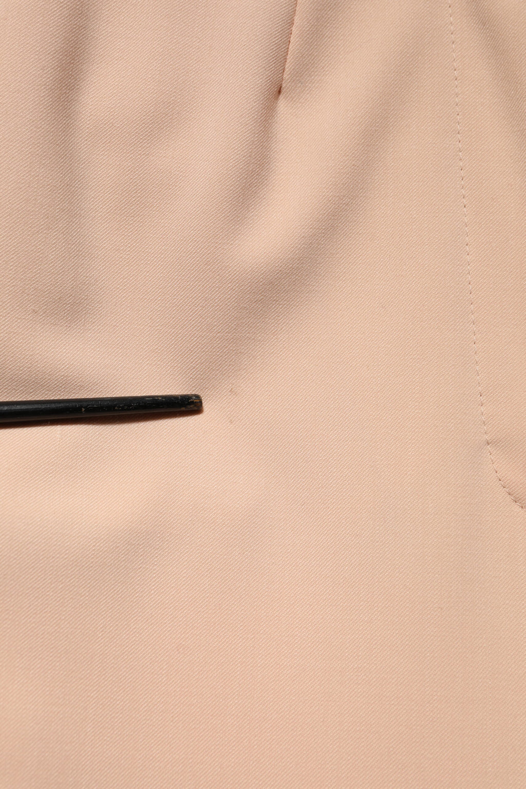 Dolce & Gabbana Beige Polyester-Hose mit mittlerer Taille, konisch zulaufend