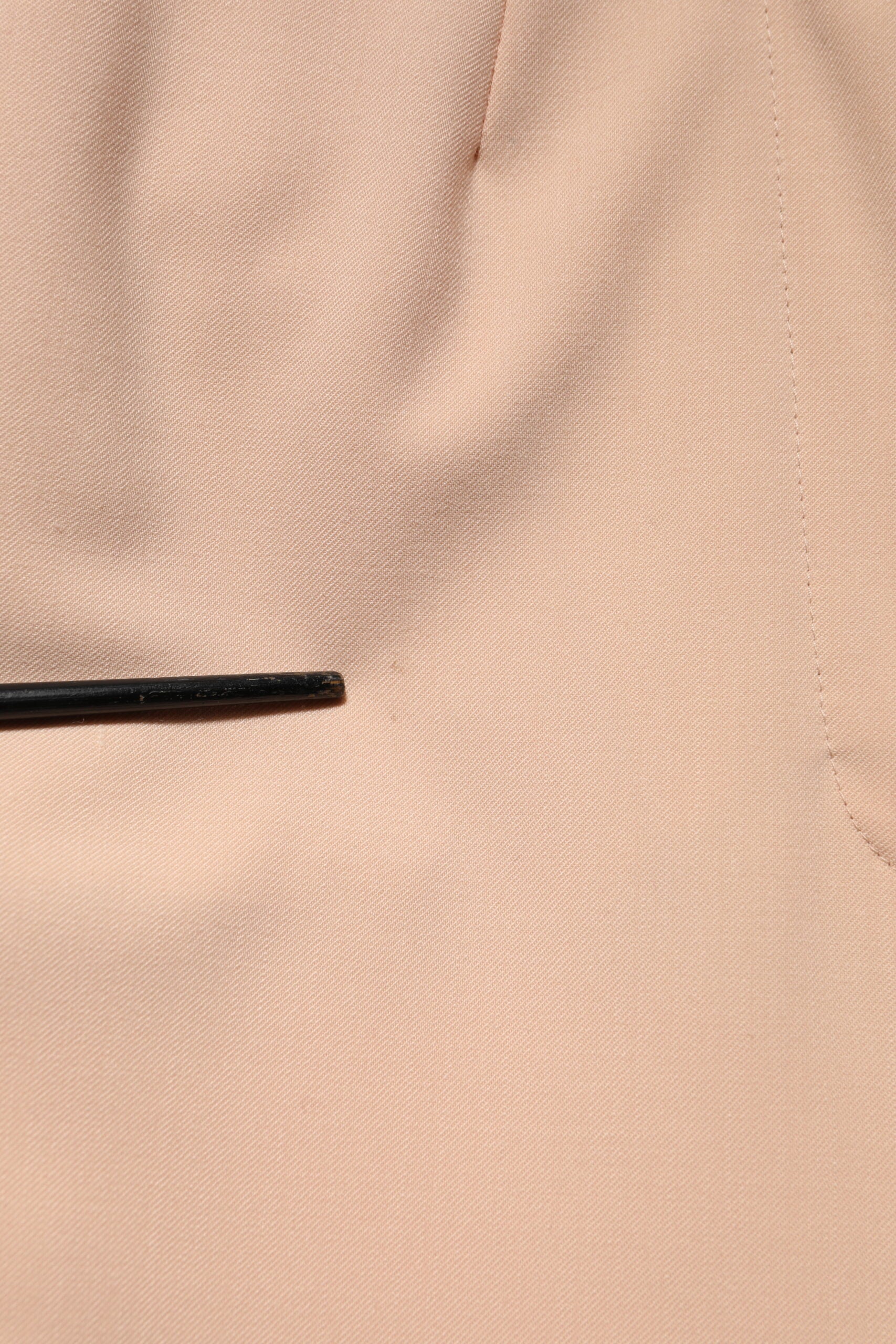 Dolce & Gabbana Beige Polyester-Hose mit mittlerer Taille, konisch zulaufend