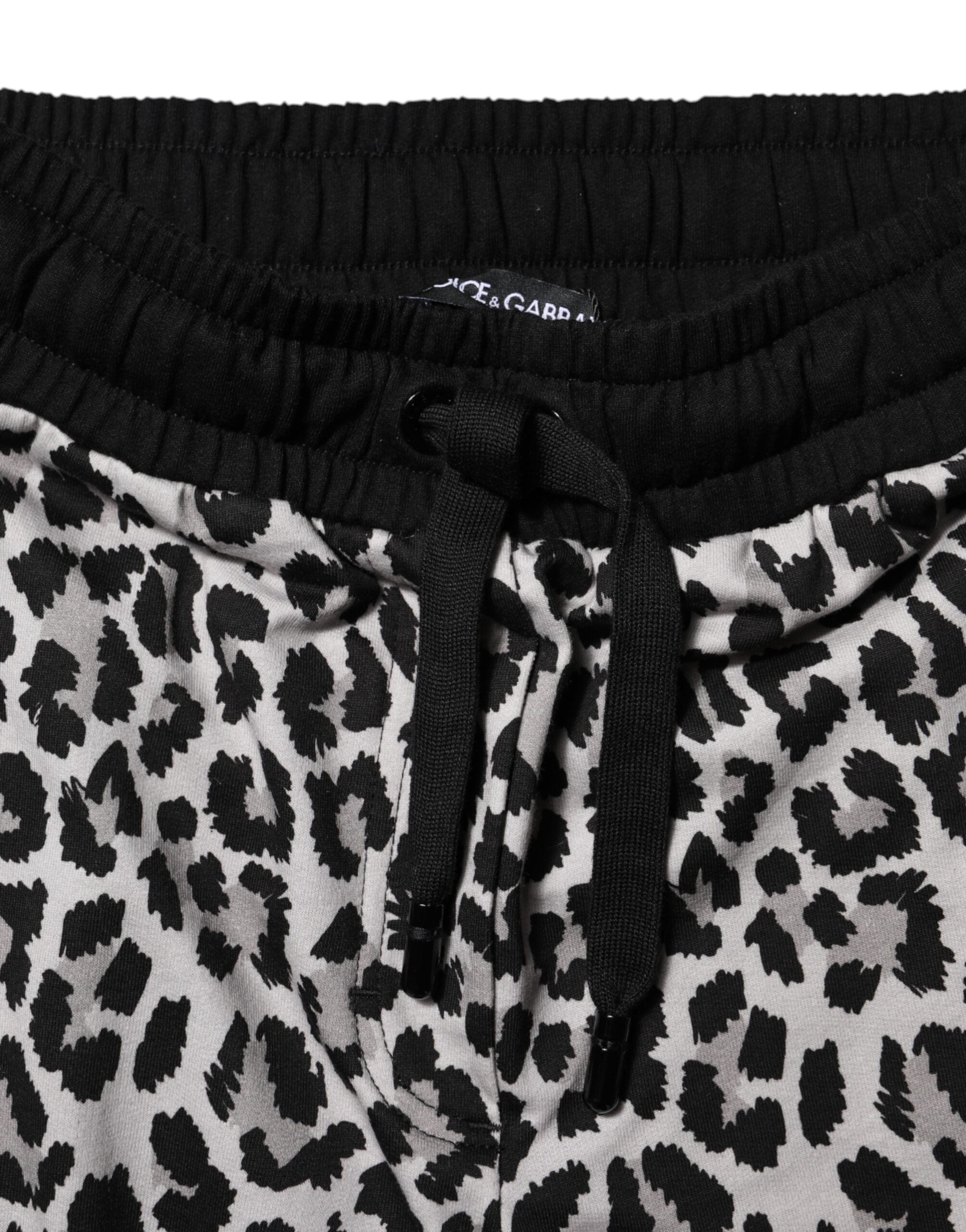 Dolce & Gabbana Multicolor Leopard #DGMillennials Jogger-Hose