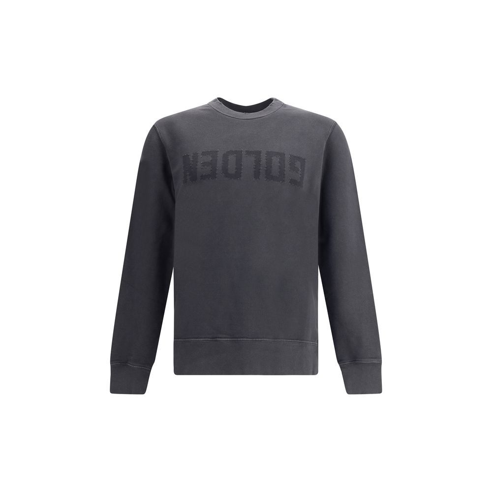 Golden Goose Schwarzer Baumwoll-Sweatshirt