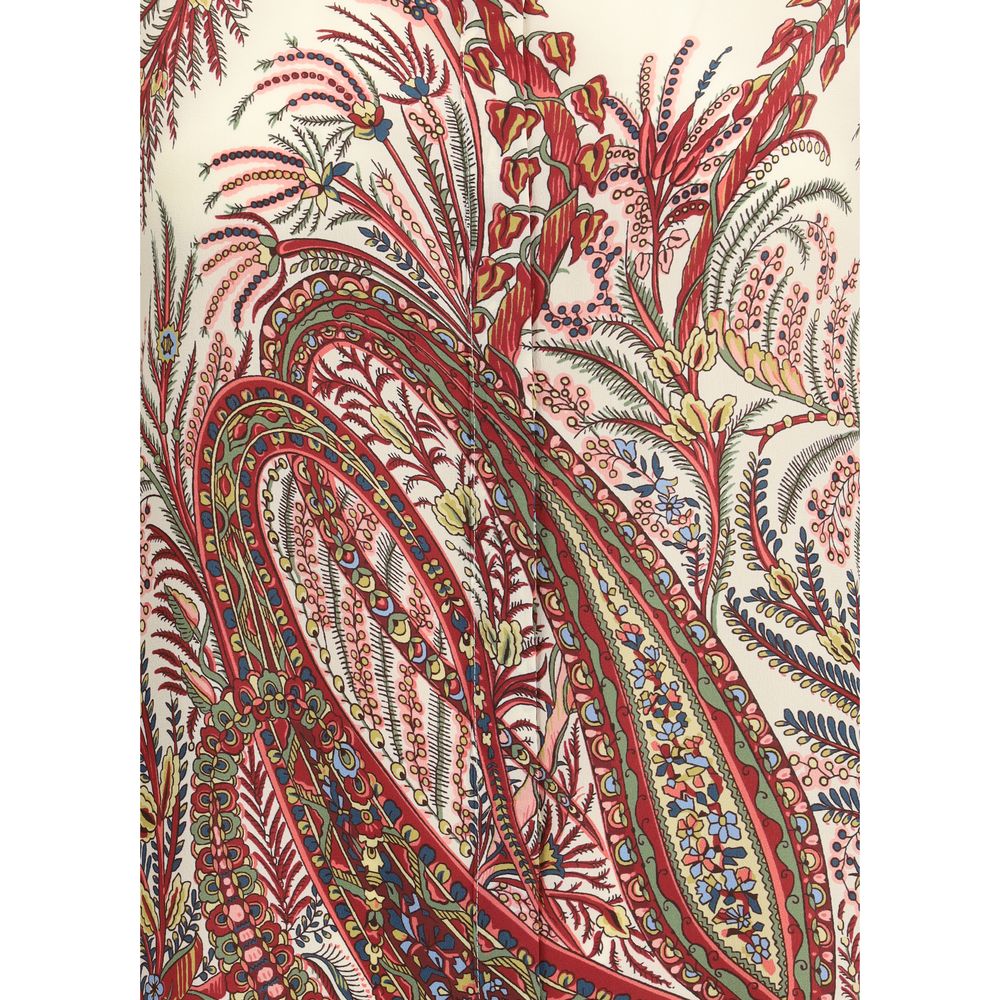 Etro Seidenhemd mit Muster in Multicolor