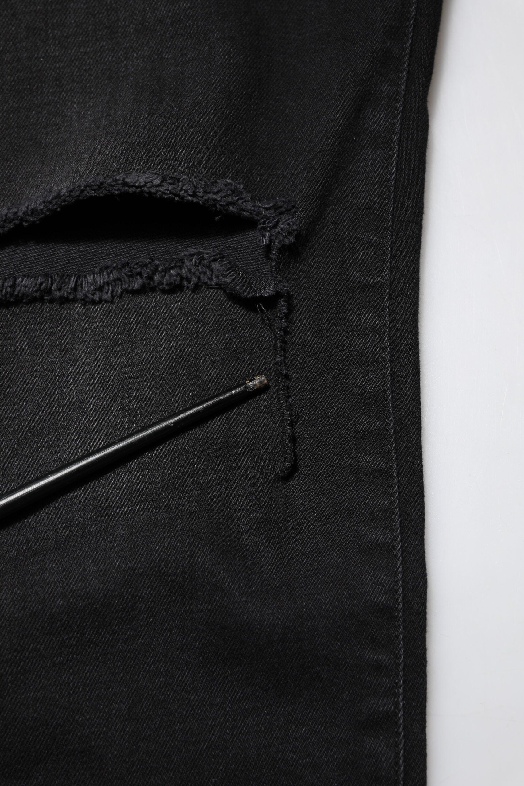 Dolce & Gabbana Schwarze Skinny-Denim-Jeans aus Baumwolle