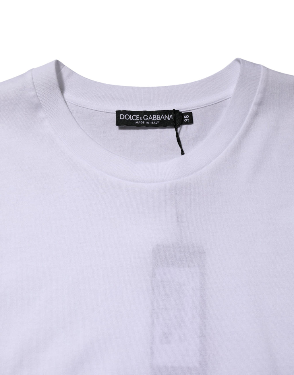 Dolce & Gabbana Weißes ärmelloses Baumwoll-Tank-T-Shirt für Frauen
