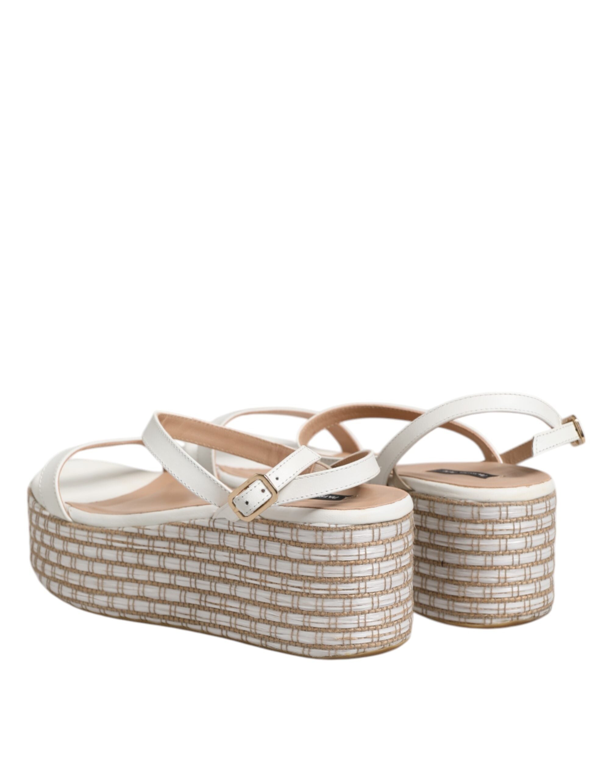 Patrizia Pepe Weiße Espadrilles Riemchensandalen Schuhe