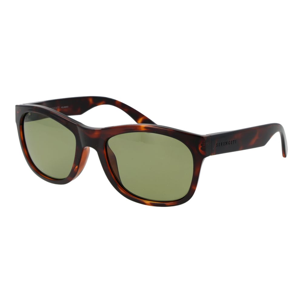 Serengeti Braune Sonnenbrille aus Kunststoff