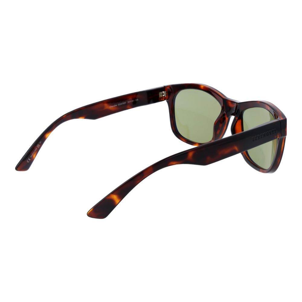 Serengeti Braune Sonnenbrille aus Kunststoff