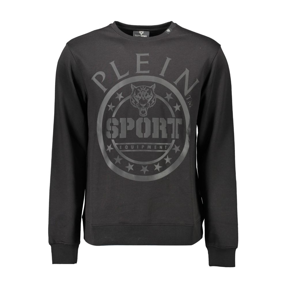 Plein Sport Schwarzer Baumwollpullover