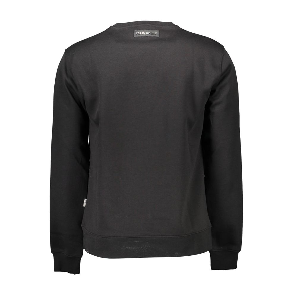 Plein Sport Schwarzer Baumwollpullover